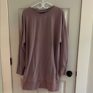 Eddie Bauer Women's Lavender Pullover Dress